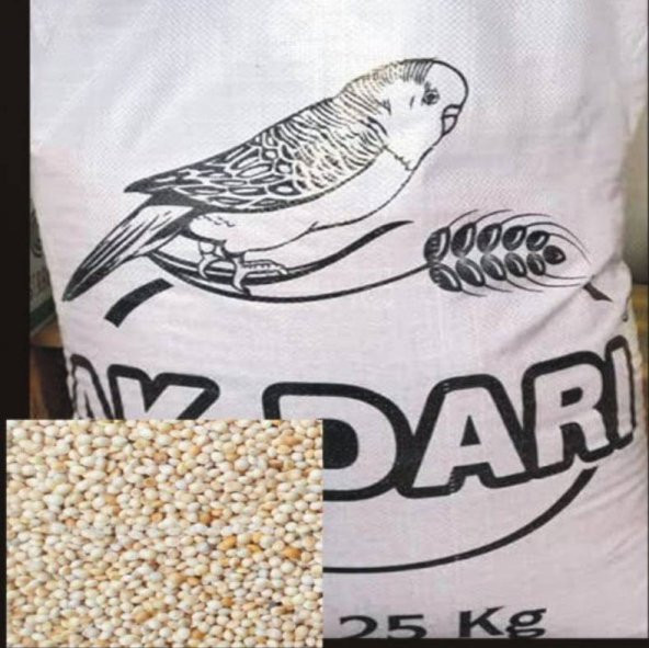 MEZBİ AK DARI KUŞ YEMİ 25 KG ürün görseli 1