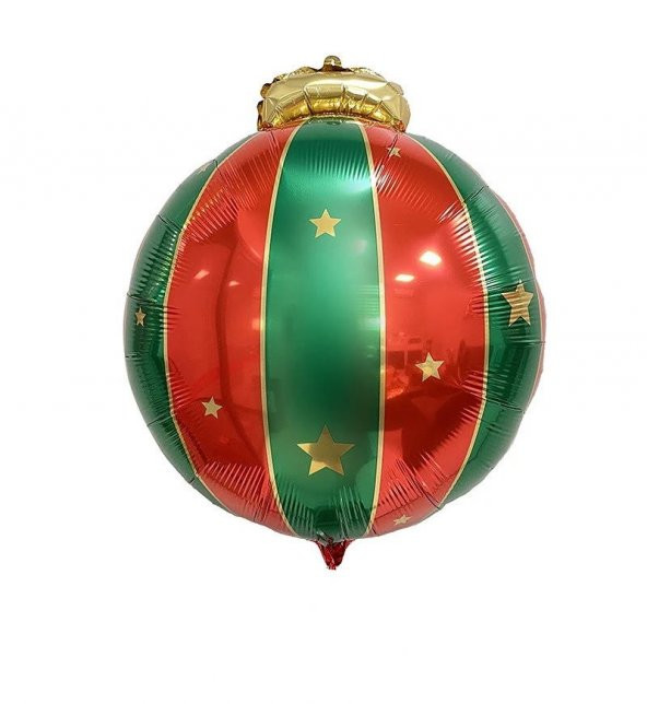 Yılbaşı Top Folyo Balon 70x54 cm ürün görseli 1