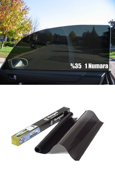 Oto Cam Filmi Çizilmez 1. Kalite 75 Cm x 6 Metre %35 Koyuluk 1 Numara Açık Ton ürün görseli 1