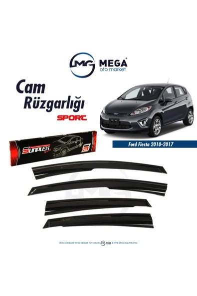Cam Rüzgarlığı Ford Fiesta 2010-2017 ile uyumlu ürün görseli 1