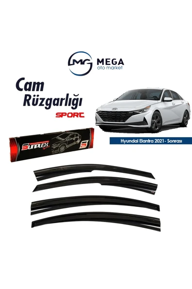 Cam Rüzgarlığı Hyundai Elantra 2021- Sonrası ile uyumlu ürün görseli 1