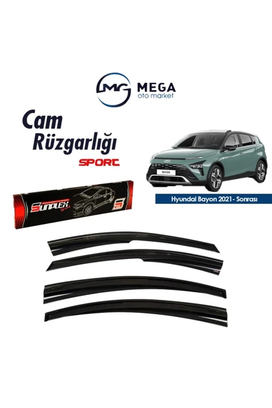 Cam Rüzgarlığı Hyundai Bayon 2021- Sonrası ile uyumlu ürün görseli 1
