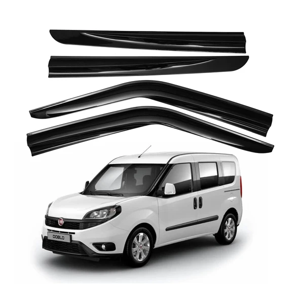 Cam Rüzgarlığı Fiat Doblo 2 2010-2023 ile uyumlu ürün görseli 1