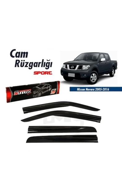 Cam Rüzgarlığı Nissan Navara PICK-UP 2005-2015 Cam Rüzgarlık Mugen Sunplex ürün görseli 1