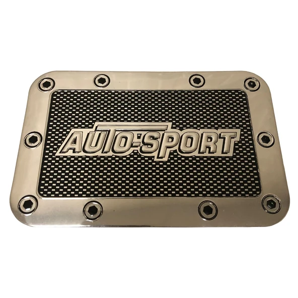 Renault 9 Autosport 18x12 cm Depo Kapağı Kaplaması Krom ürün görseli 1