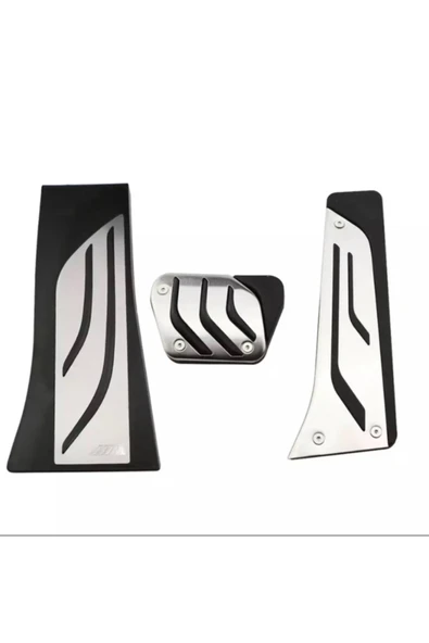 Bmw 5 Serisi F10 m Uyumlu Logolu Pedal Seti Otomatik ürün görseli 1
