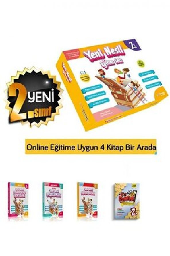2. Sınıf Yeni Nesil Set (4 Kitap) / Kolektif / ONburda Yayınları / 9786257167895 ürün görseli 1