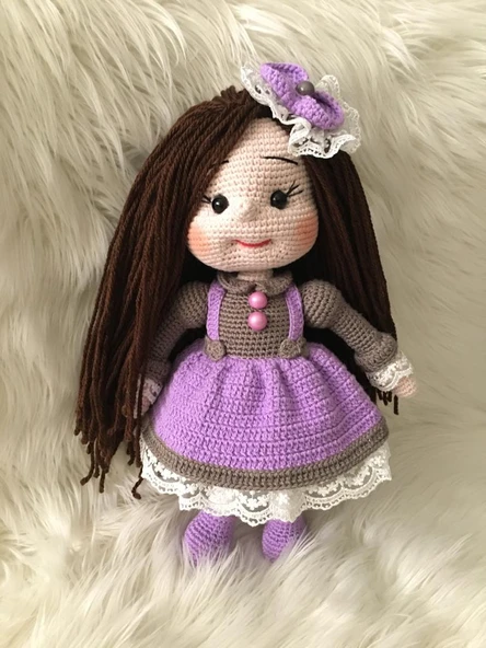 Bade Bebek Amigurumi Organik Oyuncak ürün görseli 1