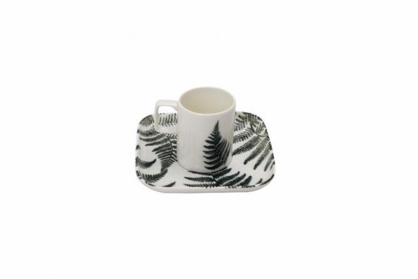 Porland Botanical Tabaklı Kahve Fincanı 85cc  04ALM005374 ürün görseli 1