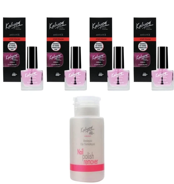 Kalyon Acı Cila 4 Adet+Pompalı Aseton 200Ml ürün görseli 1