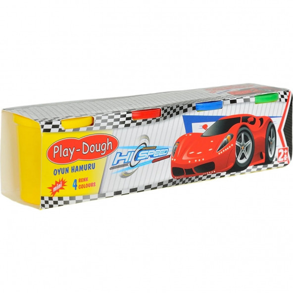 Play Dough 4 Renk Oyun Hamuru ürün görseli 1
