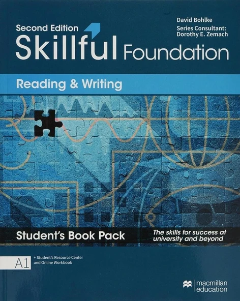 Skillful (2nd Ed.) Foundation Reading and Writing ( DVD  li versiyon  – Online KOD YOKTUR ) ürün görseli 1