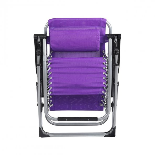 Andoutdoor Teline Katlanır Şezlong - Resim 2