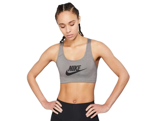 Nike 899370-091 Swoosh Futura Kadın Sporcu Sütyeni ürün görseli 1