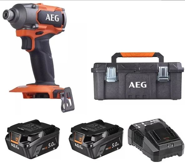 AEG BSS18C3B3-502C Akülü Kömürsüz Darbeli Vidalama - Resim 2