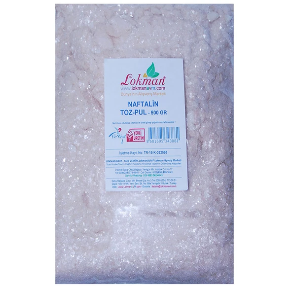 Naftalin Toz Pul 500 Gr Paket - Resim 2