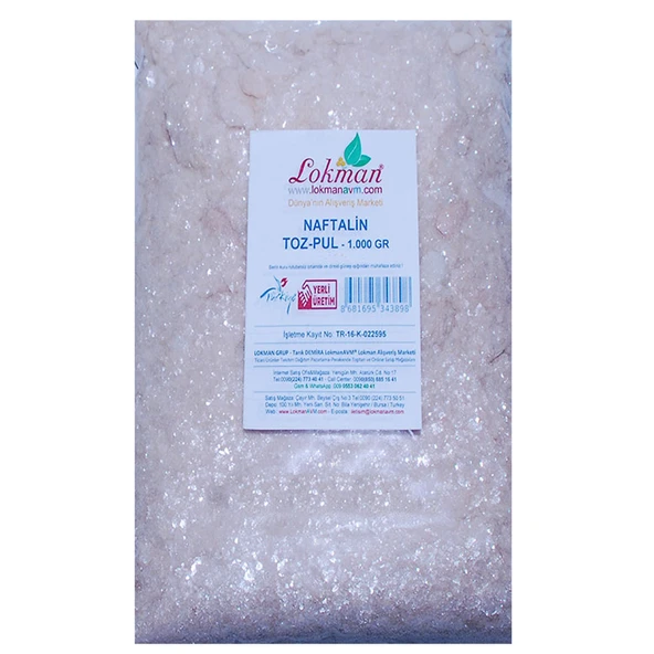 Naftalin Toz Pul 1000 Gr Pkt - Resim 4