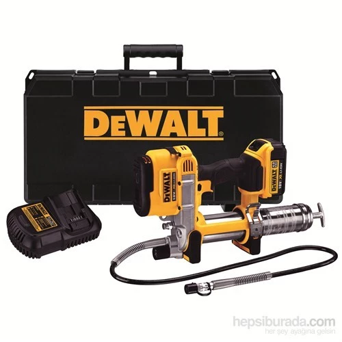 Dewalt DCGG571M1-QW Şarjlı Gres Tabancası 18V/4.0Ah Li-Ion 689bar ürün görseli 1