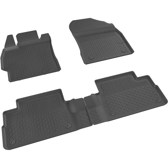 Sahler Toyota Corolla 2007-2012 /Auris 2006-2012 4,5D Havuzlu Paspas ürün görseli 1