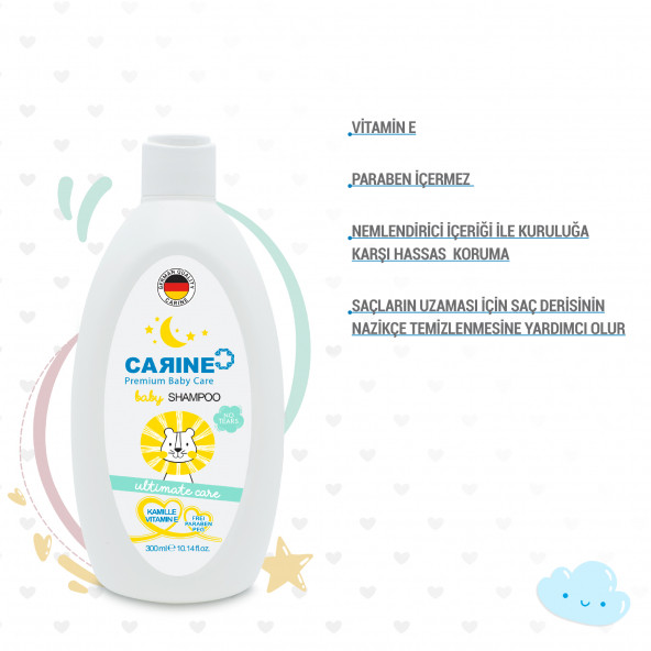CARINE Bebek Şampuanı 300 Ml - Resim 3