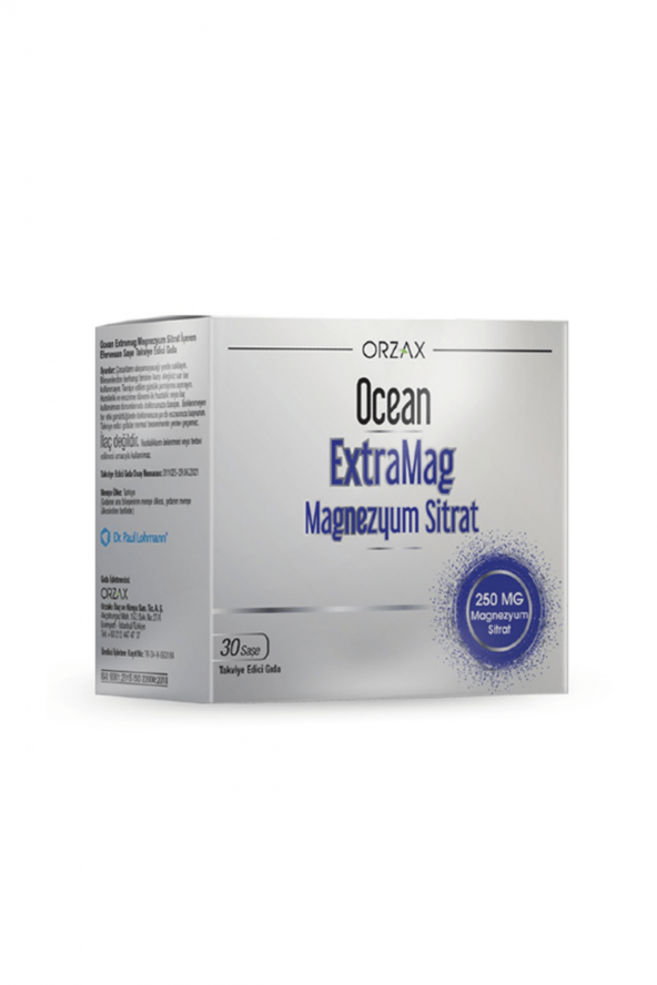 Ocean Extramag Magnezyum Sitrat 30 Saşe ürün görseli 1
