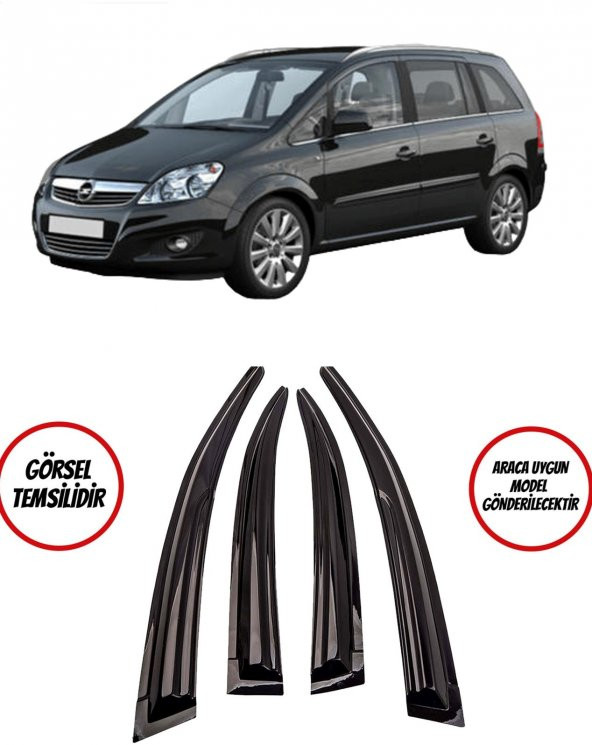 Balp Opel Zafira Cam Rüzgarlığı 4lü ürün görseli 1