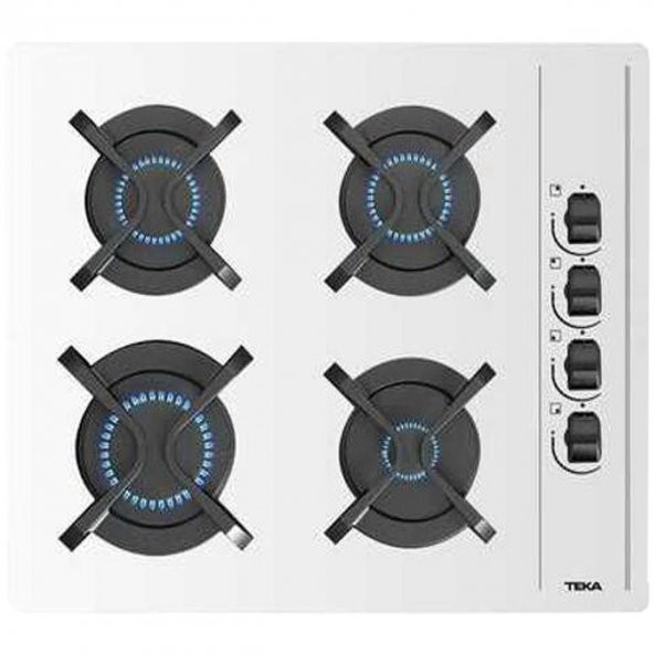 TEKA GBC 64002 KBC WH (E4) 60 CM BEYAZ GAZLI OCAK ürün görseli 1