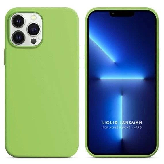 Apple iPhone 15 Pro 6.1'' Liquit Lansman Silikon Yeşil ürün görseli 1