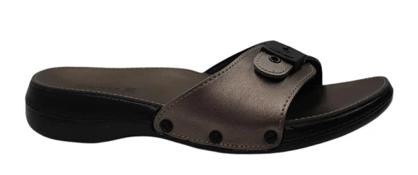 Ceyo 6500 Minelli Platin Ortapedik Bayan Terlik & Sandalet - Resim 3