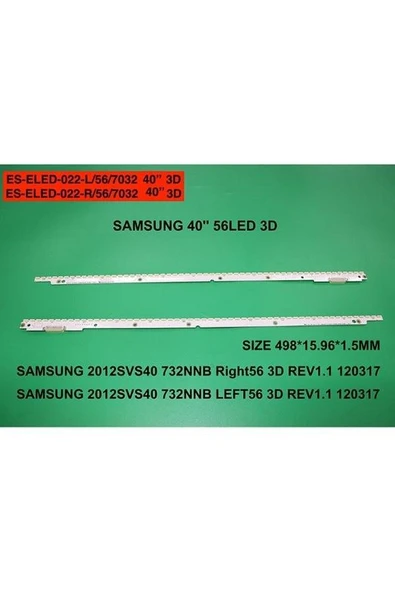 SAMSUNG 40ES6100 40ES6140 40ES6340 40ES6570 40ES6710 2012SVS40 ürün görseli 1