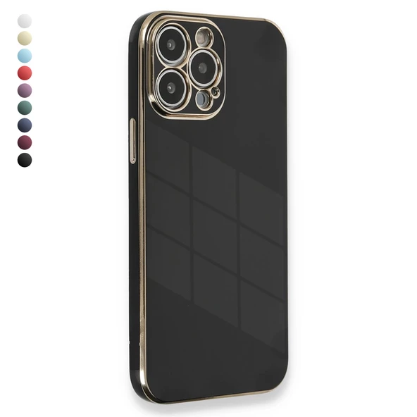 iPhone 15 Pro Kılıf Luxury Seri Kamera Korumalı Silikon Kapak ürün görseli 1