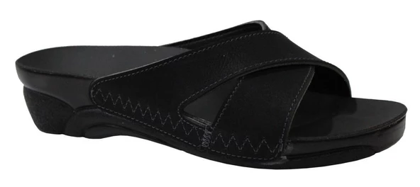 Ceyo Venedik-9 Siyah Ortapedik Bayan Terlik & Sandalet ürün görseli 1