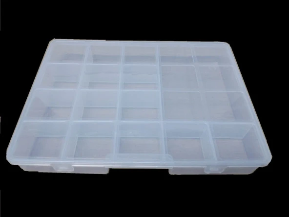 Hayal Sepeti 15 Bölmeli Kapaklı Organizer Kutu 275x200x40 mm ürün görseli 1
