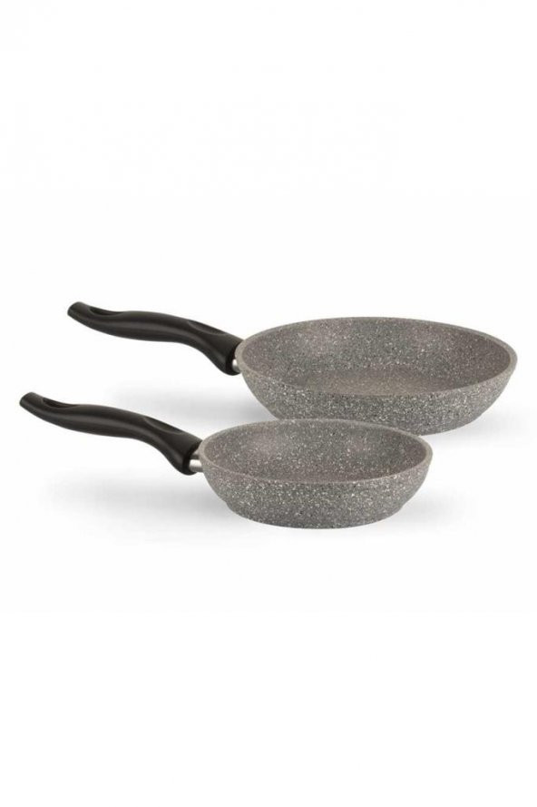 Tantitoni Granit 2 Parça Gri Granit Tava Seti Lıberg1822Set2G ürün görseli 1