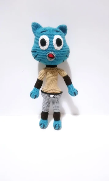 Gumball Amigurumi Organik Oyuncak ürün görseli 1