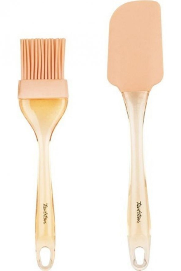 TantitoniSomon Renkli Silikon Spatula Ve Fırça Seti ürün görseli 1