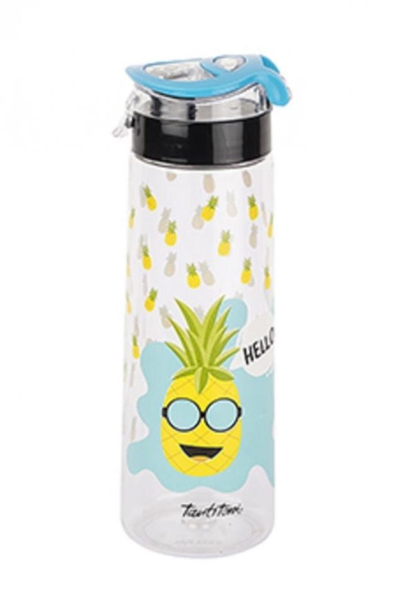 Tantitoni Mavi Pineapple Tritan Su Şişesi - 730 ml ürün görseli 1