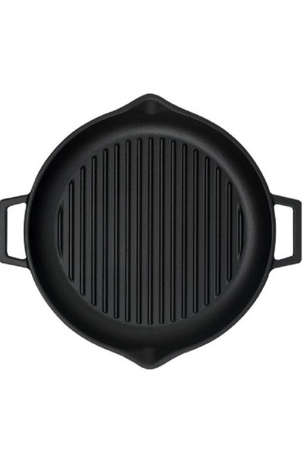 Aryıldız Döküm Demir Grill Yuvarlak 30 Cm - Siyah - 005ar421897 ürün görseli 1