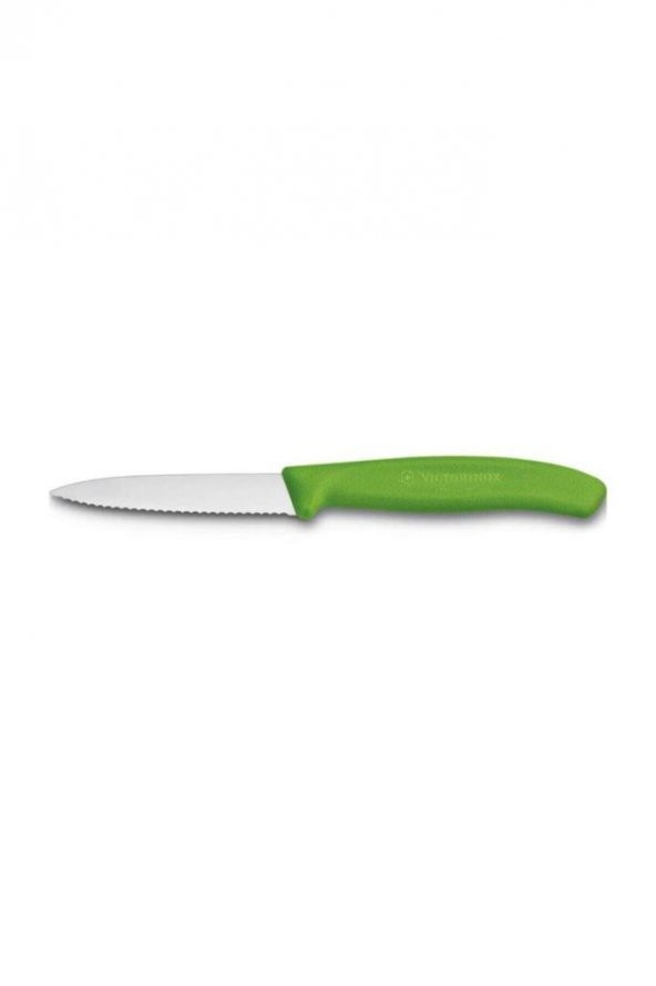 Victorinox 6.7636.L114 SwissClassic 8cm Tırtıklı Soyma Bıçağı ürün görseli 1
