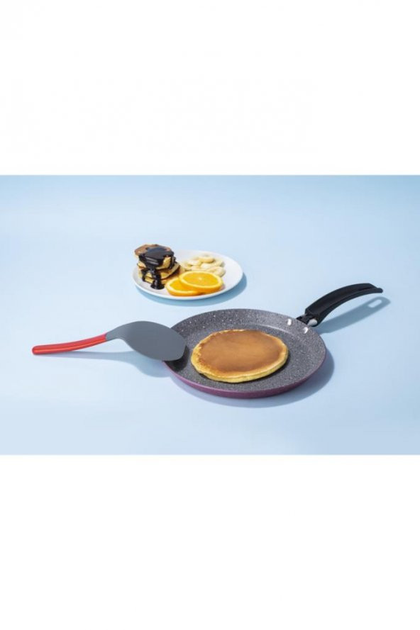 Tantitoni 2 Parça Granit Krep-pankek Tava 24cm Ve Joıe Spatula Seti ürün görseli 1