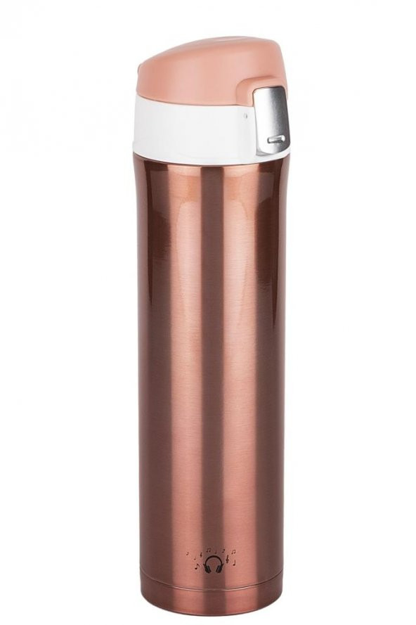 Tantitoni Pembe Rose Gold Paslanmaz Çelik Termos 450ml ürün görseli 1