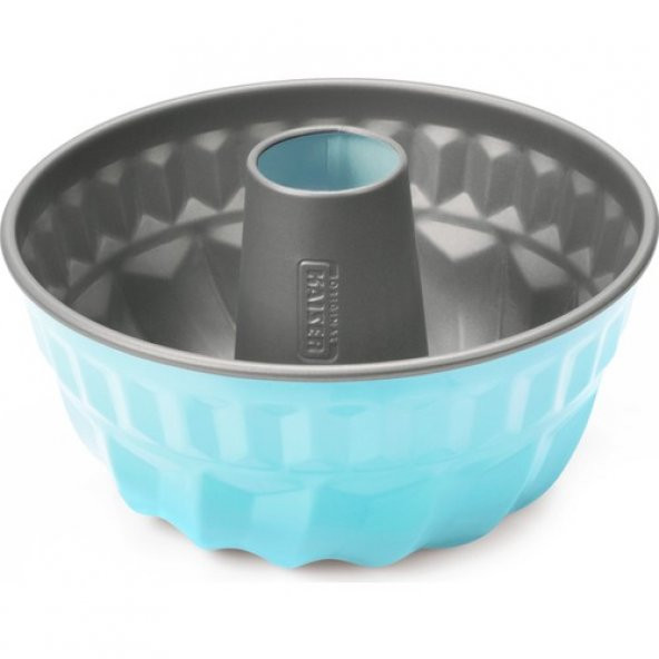 KAISER Colour Borulu Kek Kalıbı Buz Mavisi 22 Cm ürün görseli 1