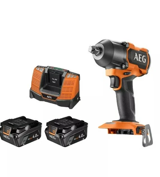 AEG BSS 18MTF12BL-402C Darbeli Somun Sıkma 4.0 AH ürün görseli 1
