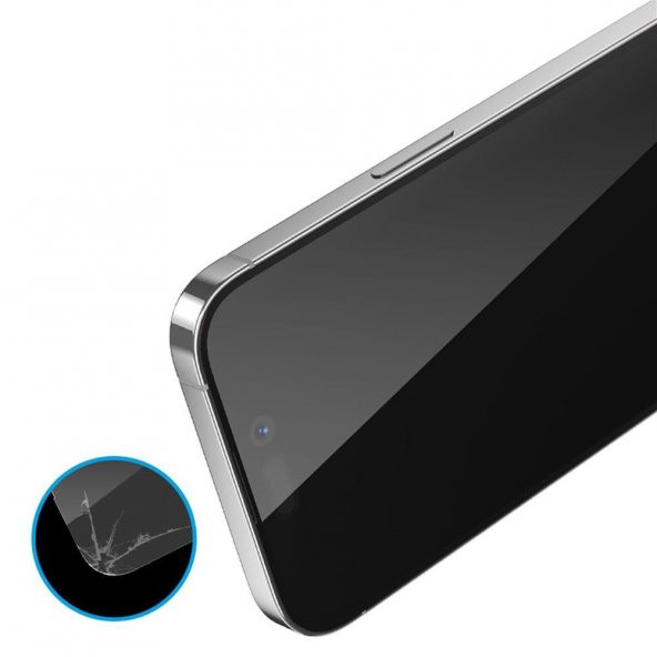 İphone 15 Anti-Static Cam Ekran Koruyucu - Resim 2