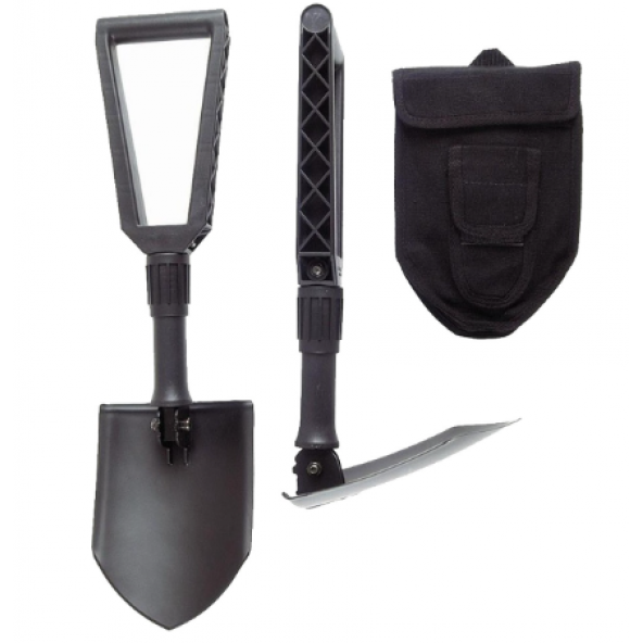 Fiskars 1000621 Katlanır Taktik Kamp Küreği Bor Çeliği ürün görseli 1