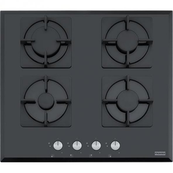 FRANKE SMART LINEAR SQUARE FHNS 604 4G BK C SİYAH ANKASTRE OCAK ürün görseli 1