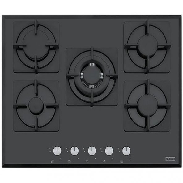 FRANKE SMART LİNEAR SQUARE FHNS 705 4G TC BK C SİYAH OCAK ürün görseli 1