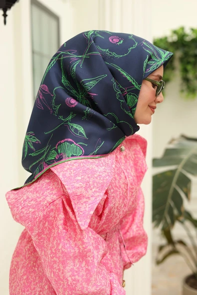 Silk Home Twill İpek Eşarp 11433-01 - Resim 6