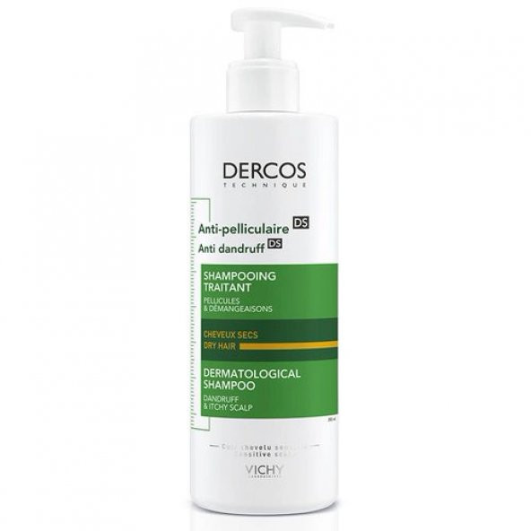 Vichy Dercos Şampuan Kepeğe Karşı Kuru Saç 390 ml ürün görseli 1