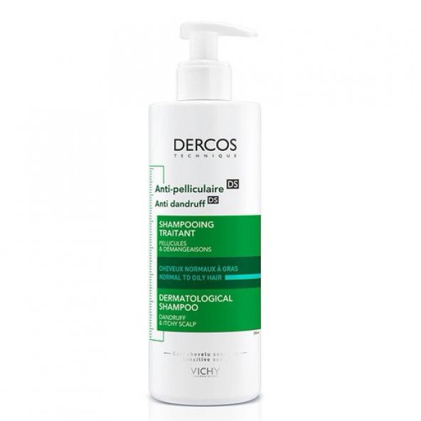 Vichy Dercos Kepek Karşıtı Şampuan 390ml - Normal ve Yağlı Saçlar ürün görseli 1
